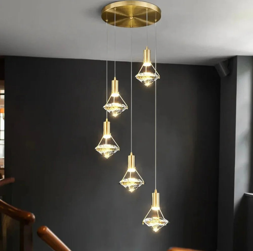 How to light up a dark staircase: Dark staircase lighting ideas