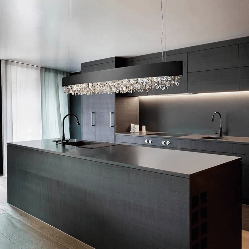 how to light a kitchen island