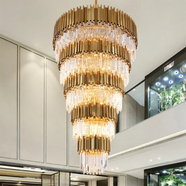 Crystal Villa Tier Chandelier