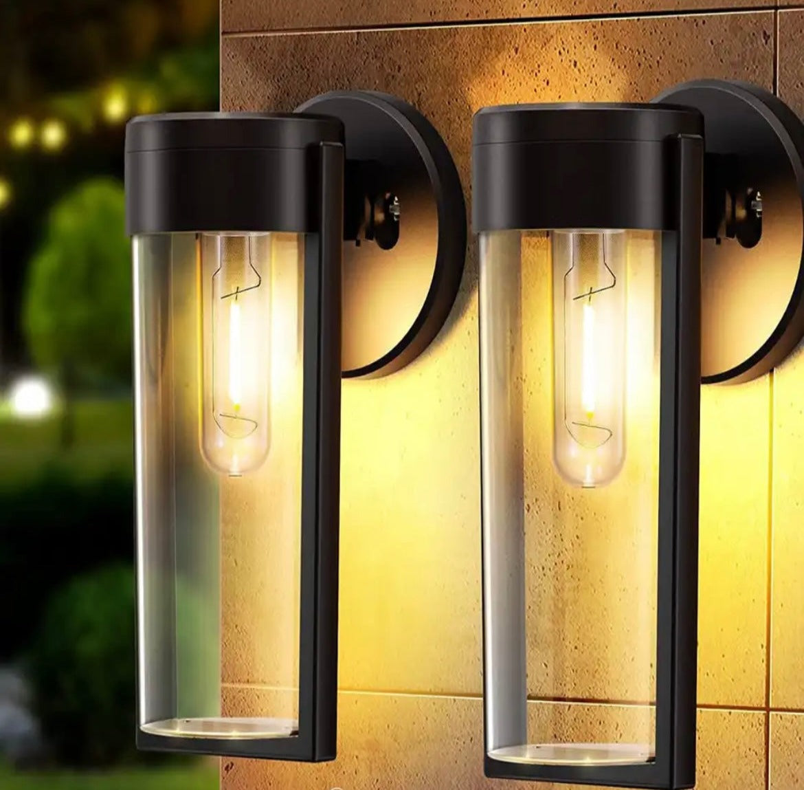 Outdoor Solar LED Wall Light