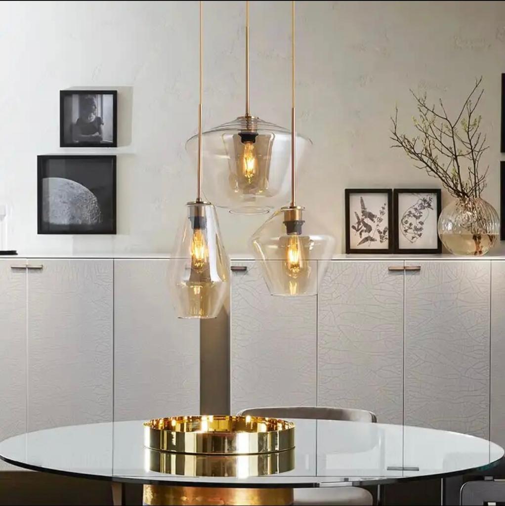 Modern LED Nordic Glass Pendant Lamp