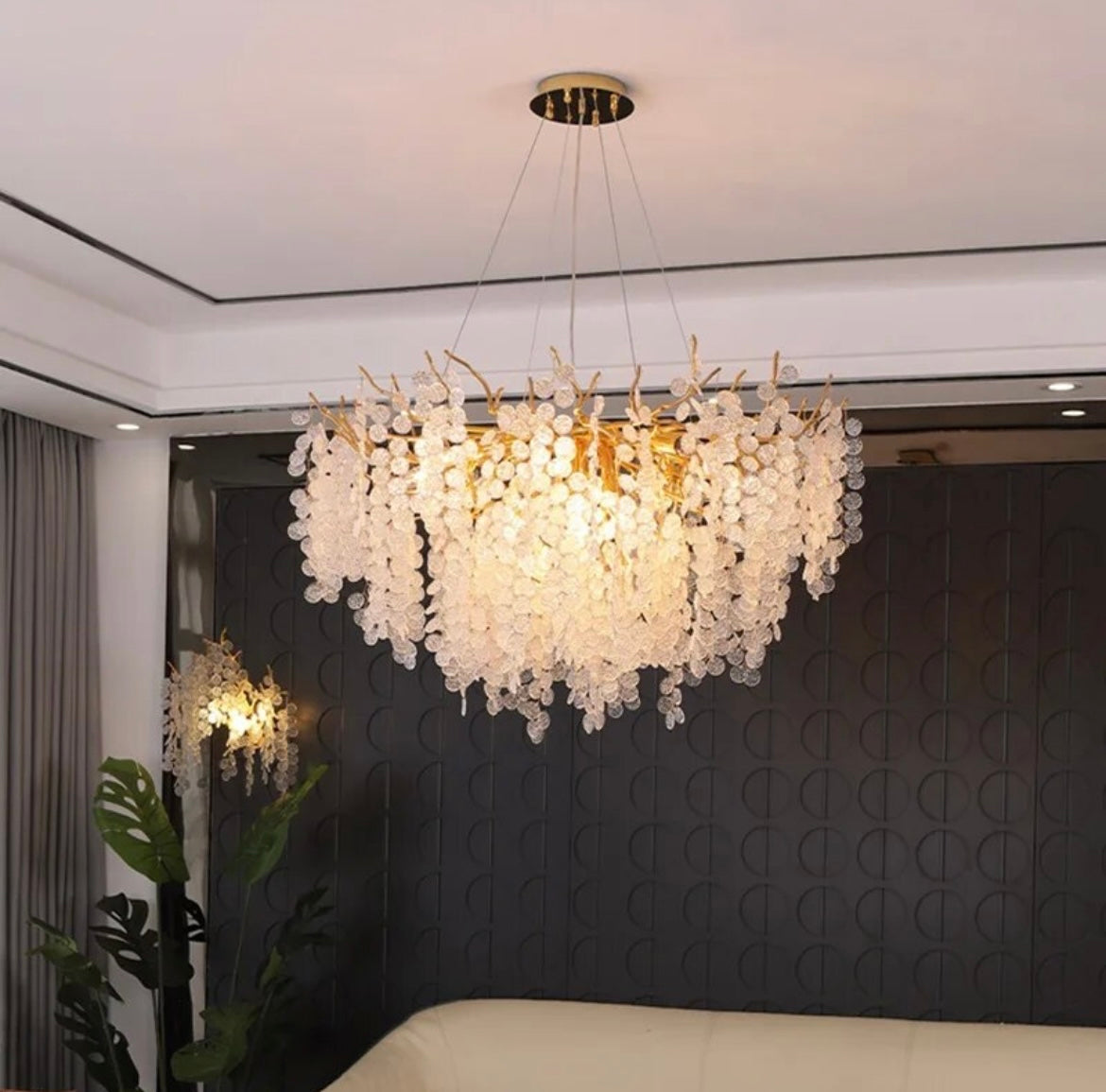Upscale French Modern Branch Chandelier
