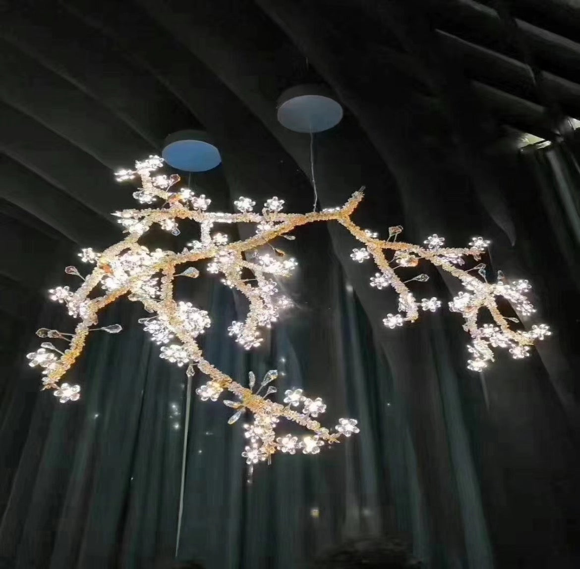 Commercial Crystal Tree Branch Lighting