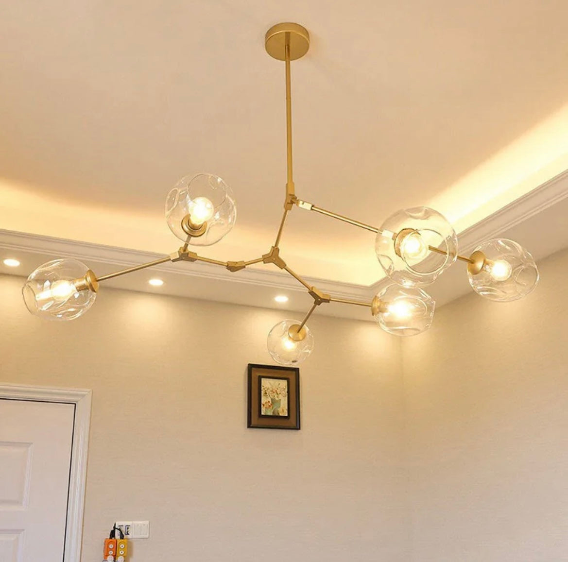 Brass Nordic Modern Pendant Ball Light