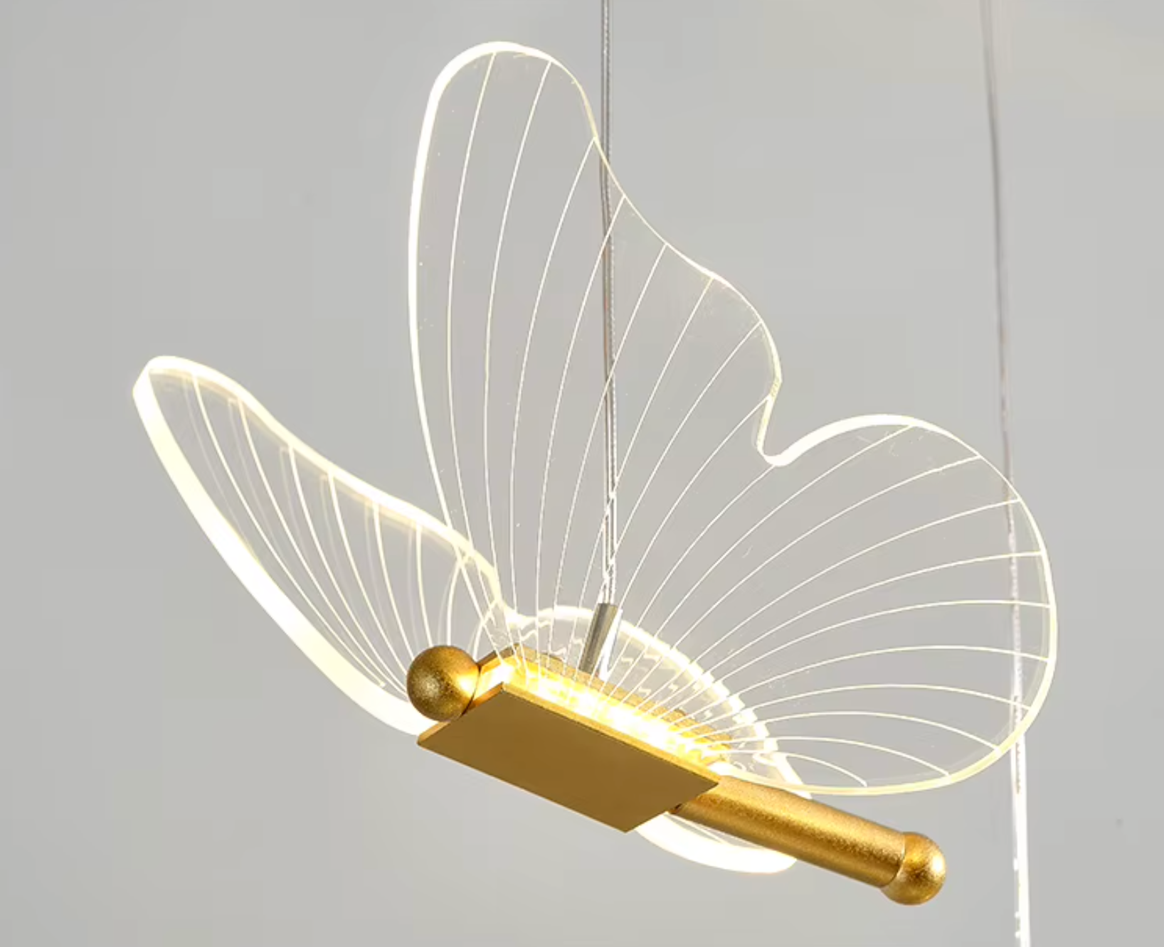 Acrylic Butter fly Pendant for staircase