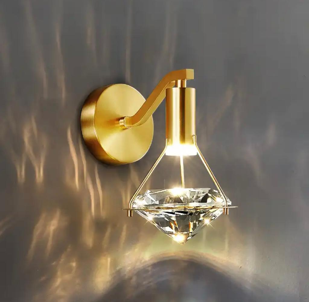 Diamond Wall Luxury Crystal Lamp