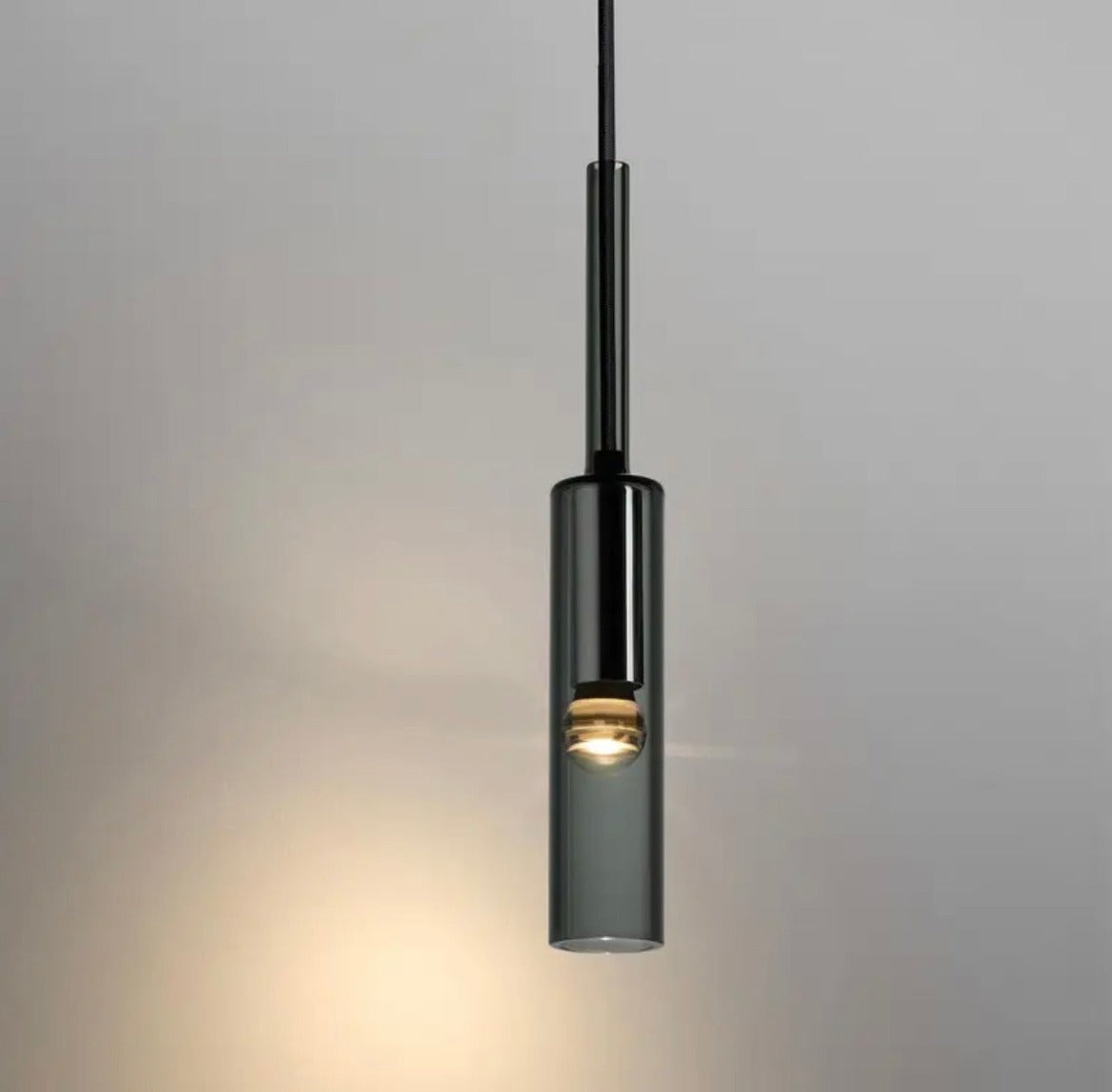 Black Glass Hanging pendant Lights