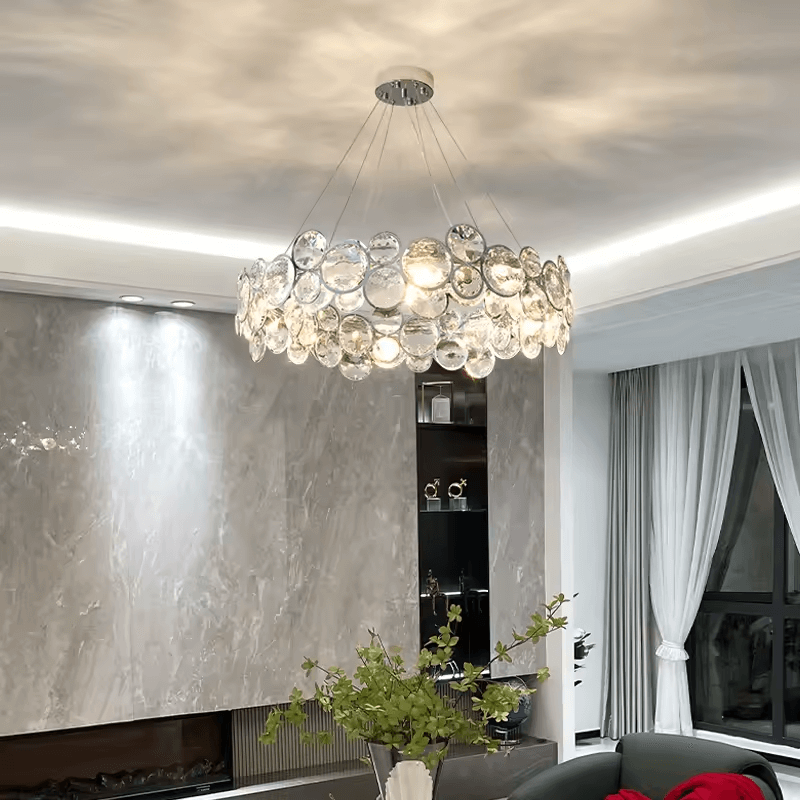 Circle - Modern K9 Crystal Chandelier