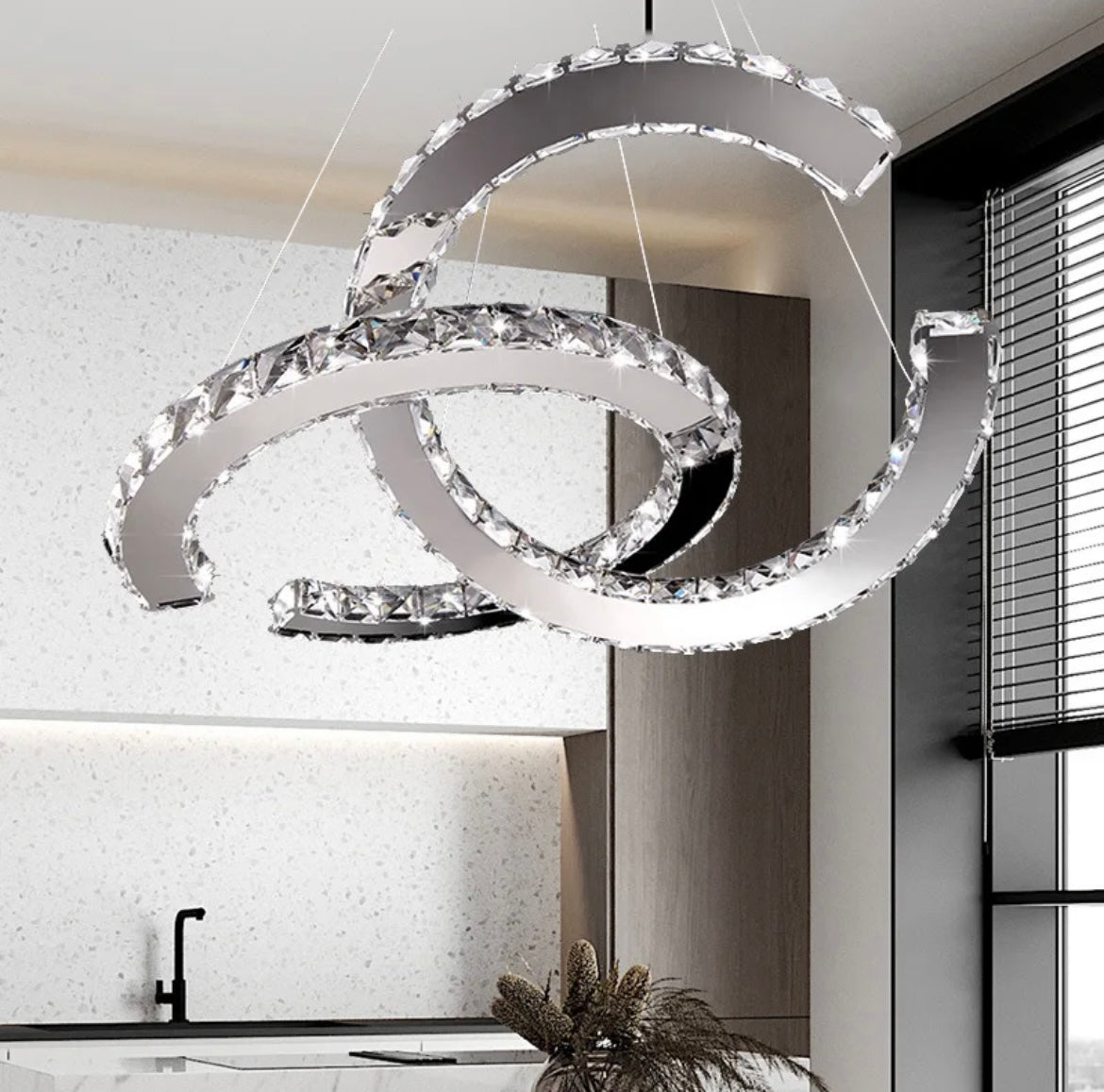 Crystal Luminaria Nordic Pendant Chandeliers