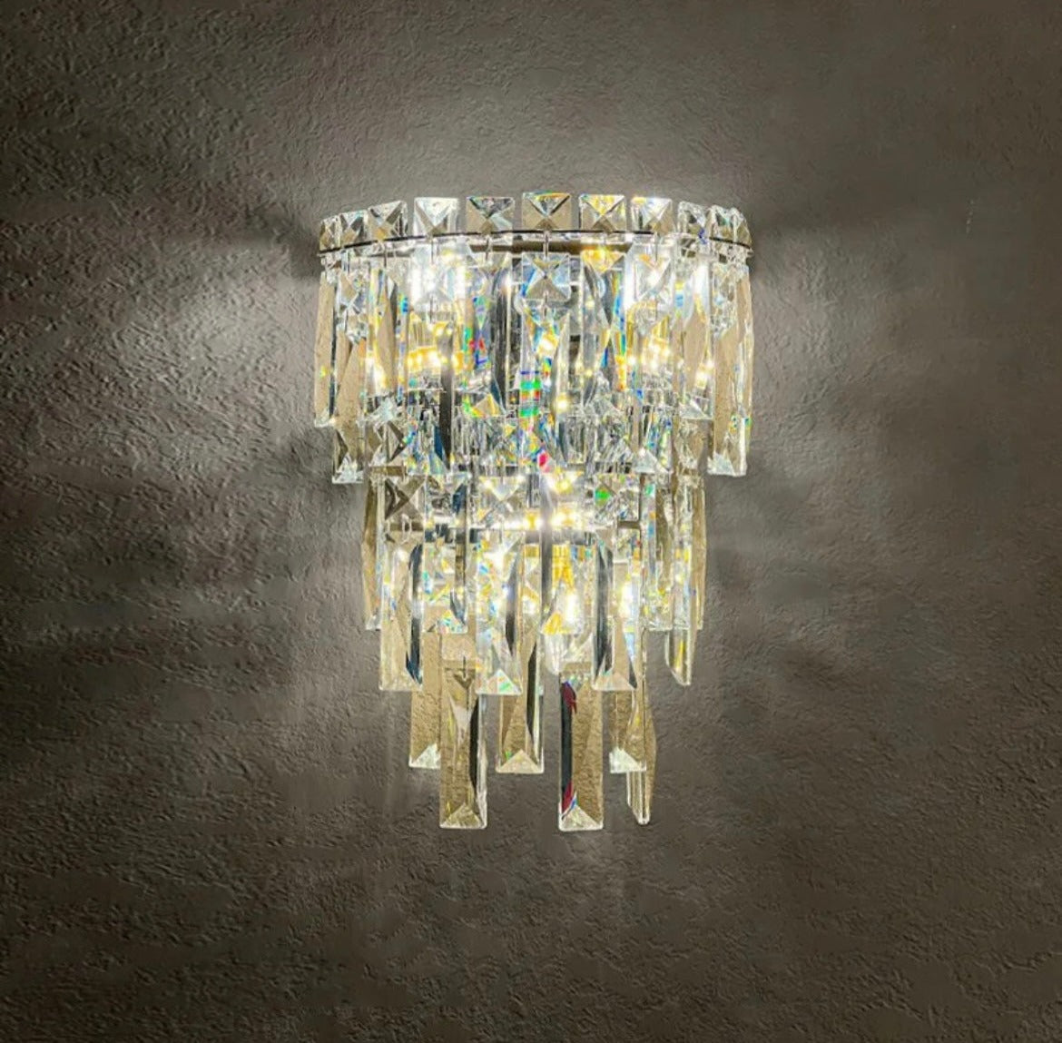 Villa Duplex Crystal Wall Lamp
