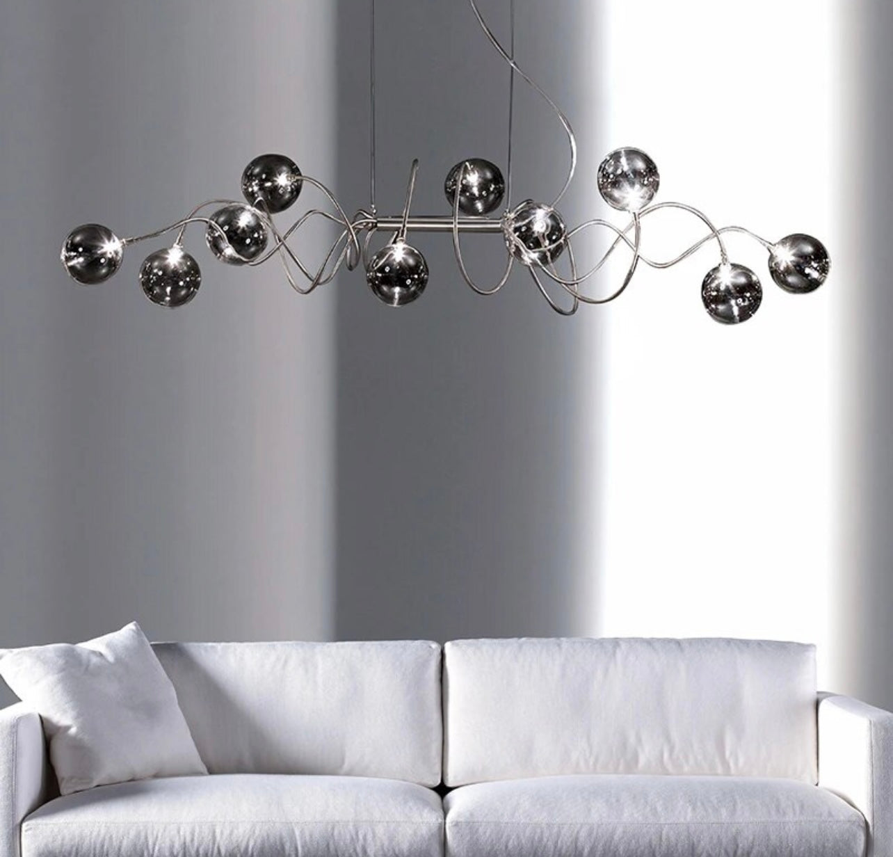 Entangled Reflective Pendant Lighting