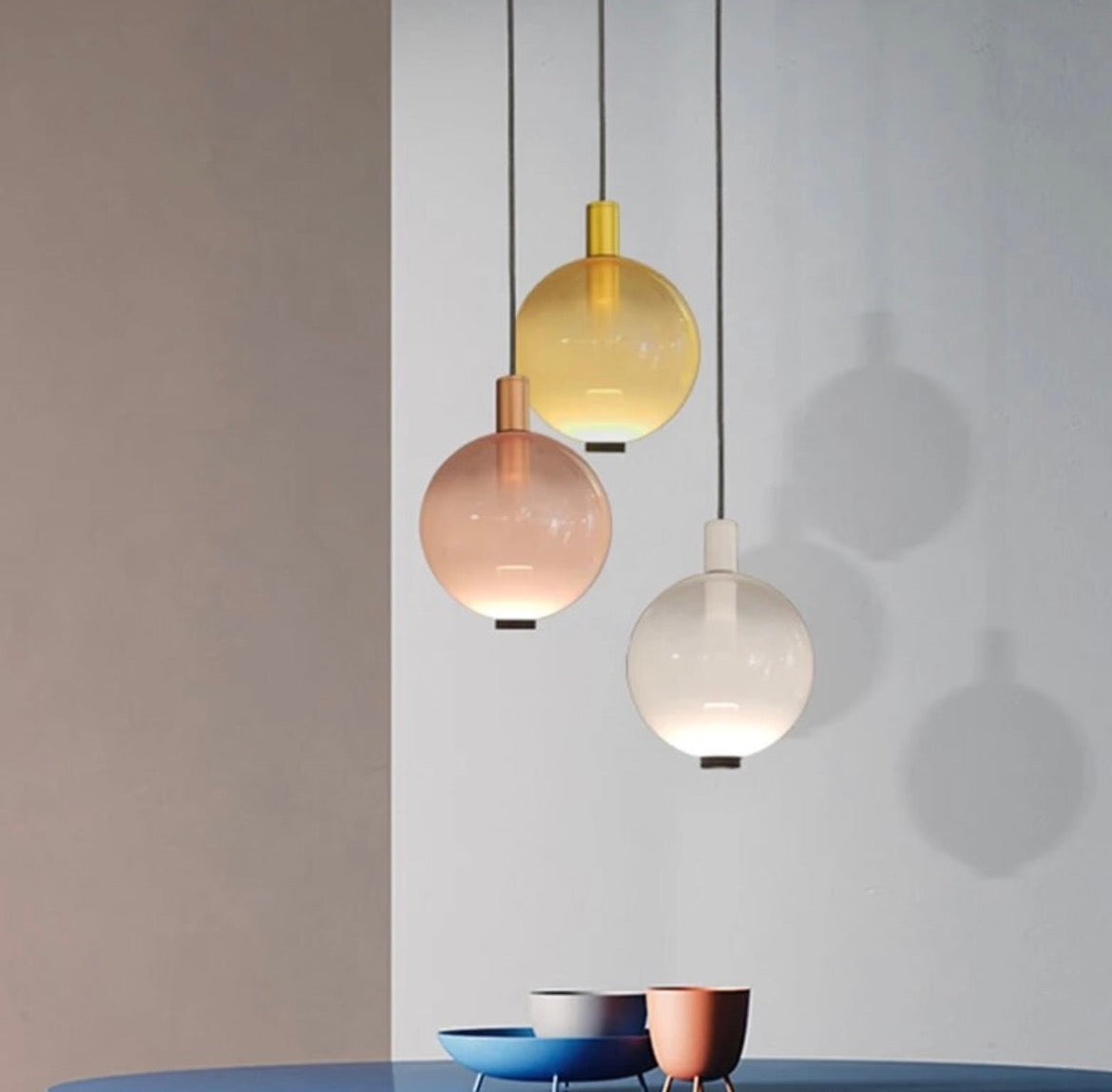 Gradient Glass Pendant Lights