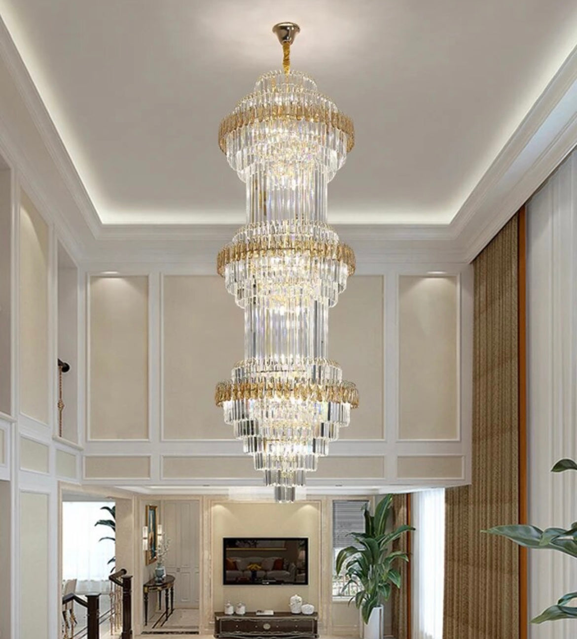 New Design Large Decorative Crystal Chandelier