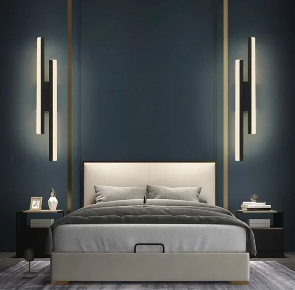 LED Bedroom Wall Sconce Light