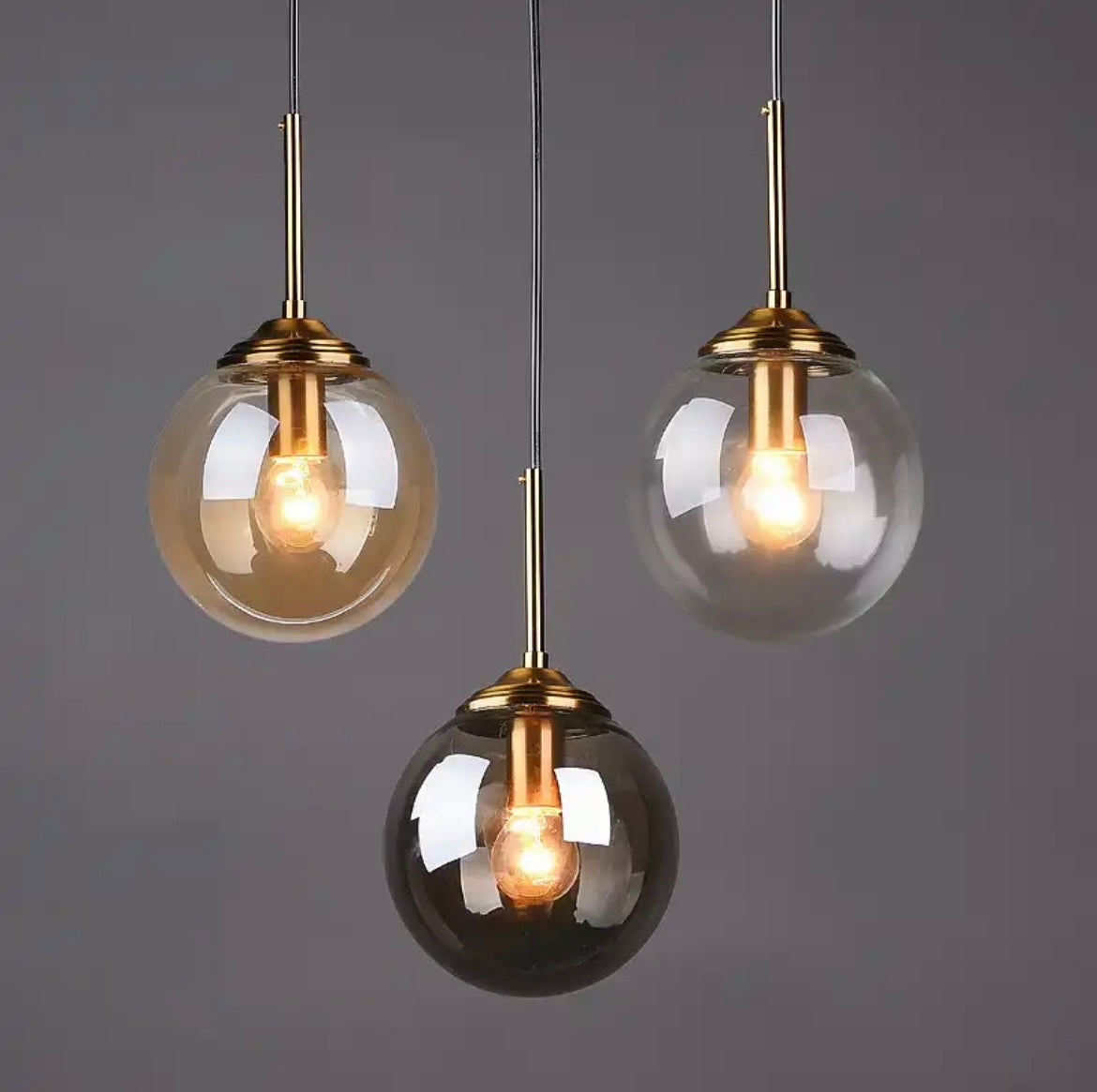 Glass Creative Nordic Pendant Light