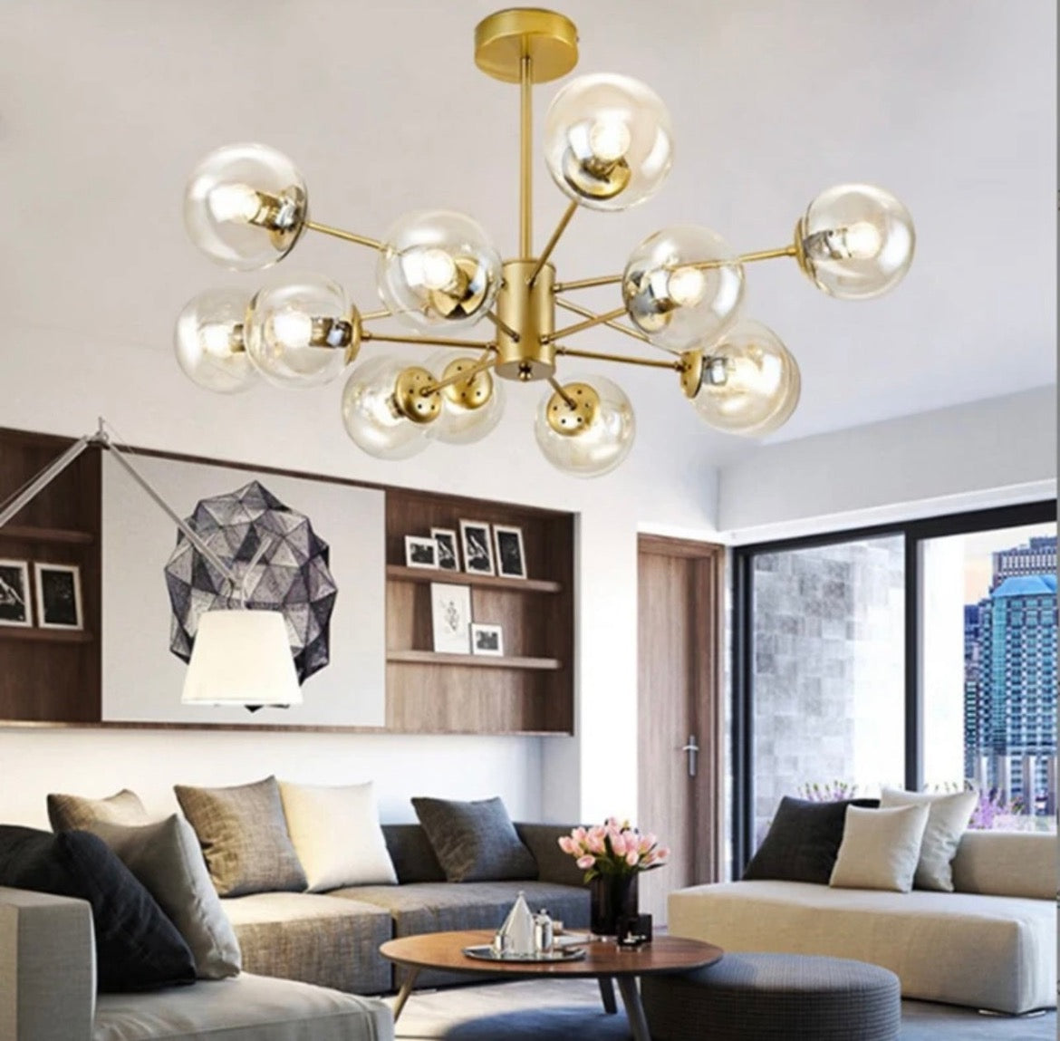 Glass Sphere Pendant Light