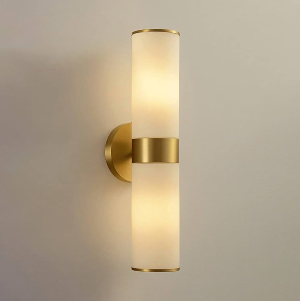 gold wall lighting