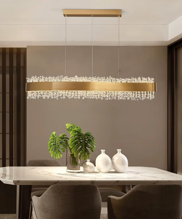 Modern crystal lighting design 