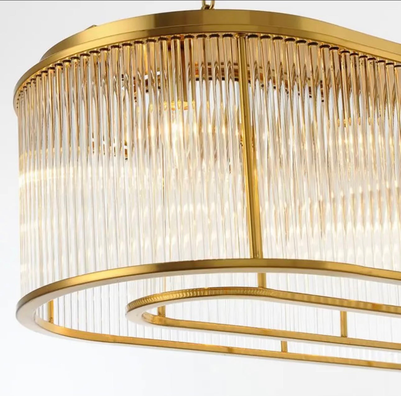 Golden Lobby Villa Hanging Pendant light