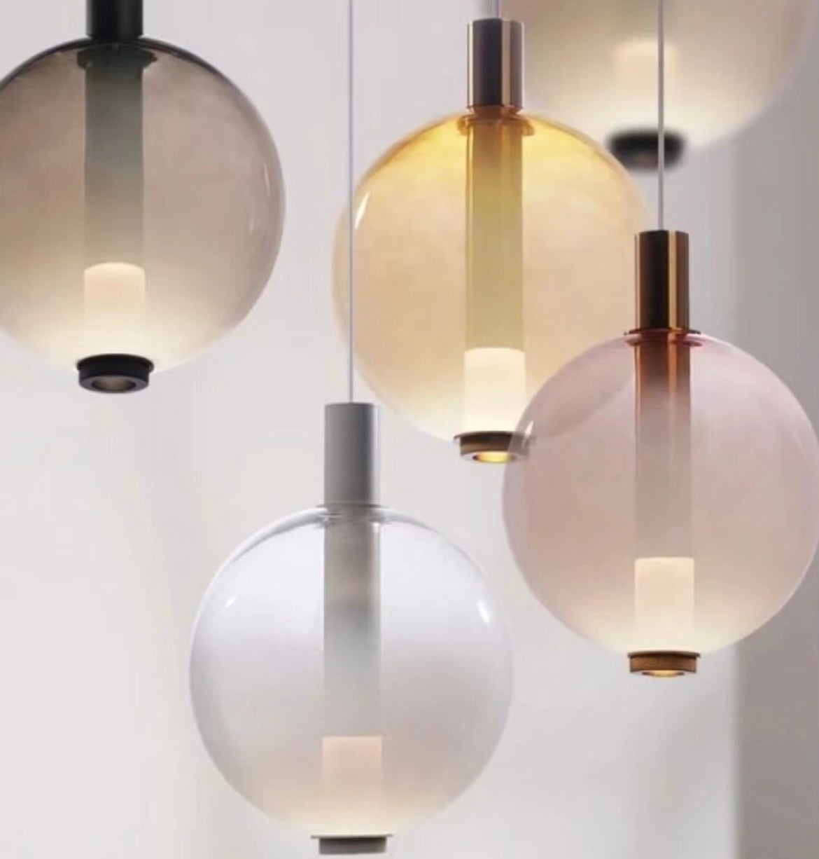 Gradient Glass Pendant Lighting