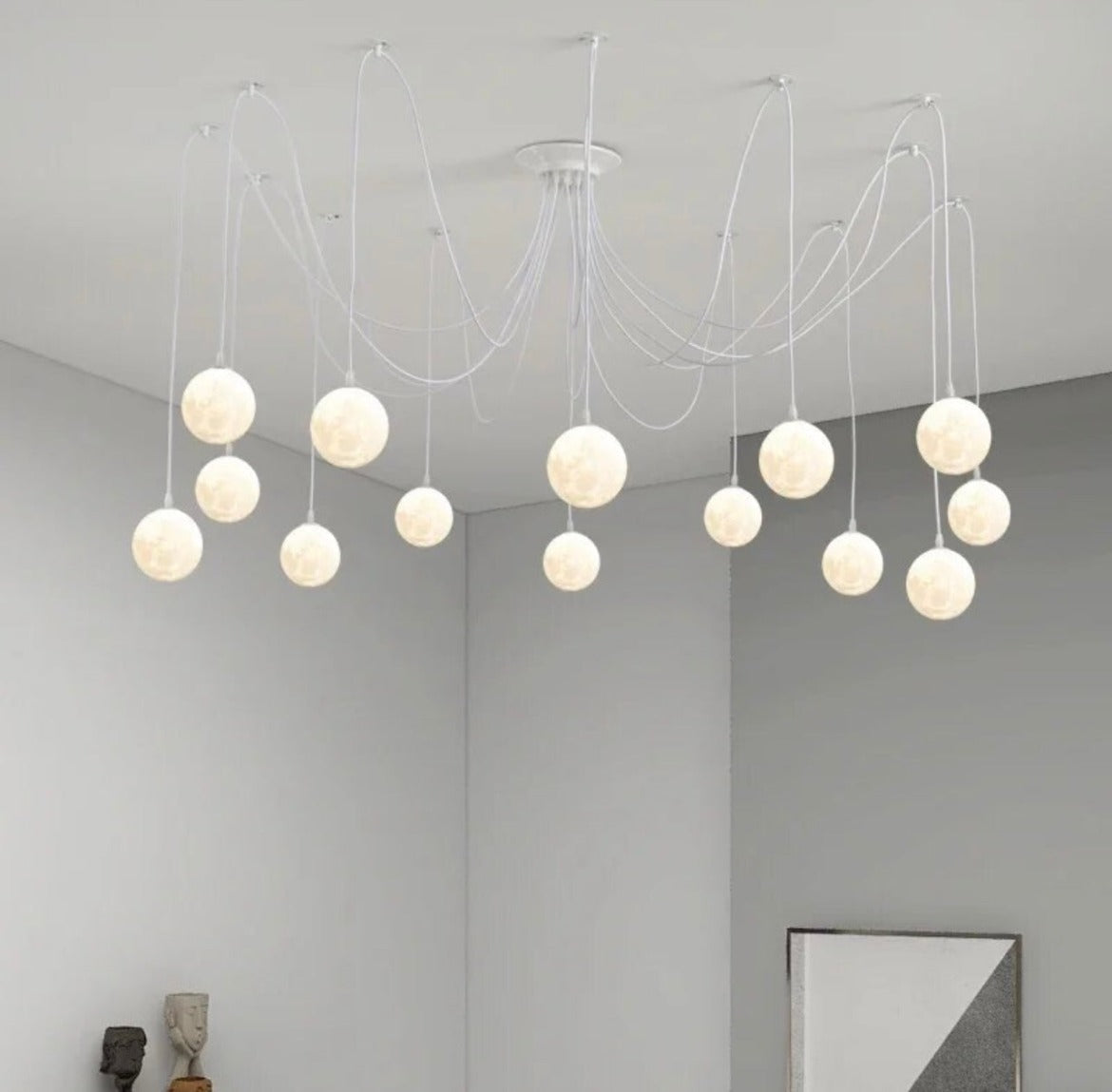 Hanging Moon Pendant Lamps