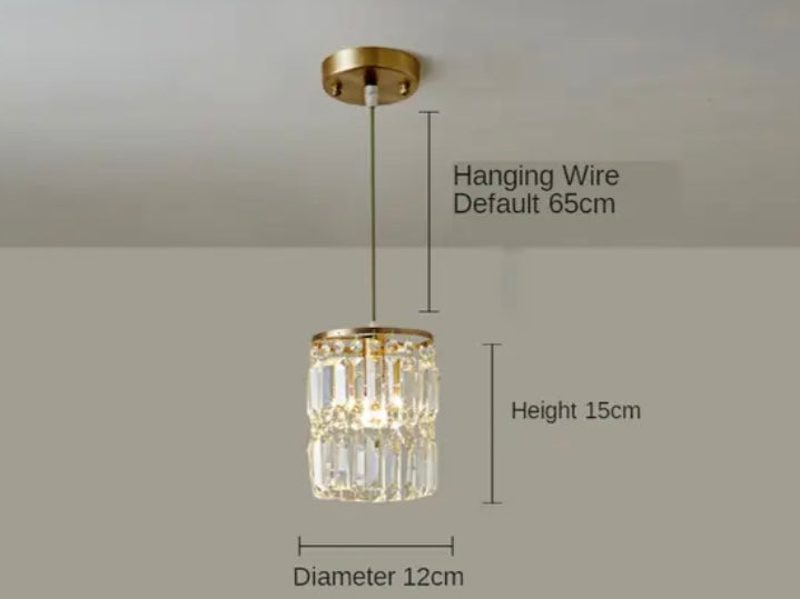 Hanging Pendant Crystal Lighting