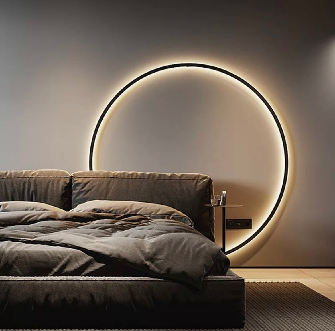 Home Nordic Round Ring Wall Lighting