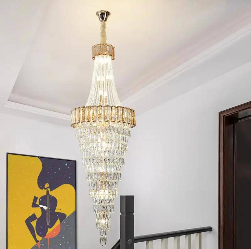 2023 New Duplex Crystal Chandelier