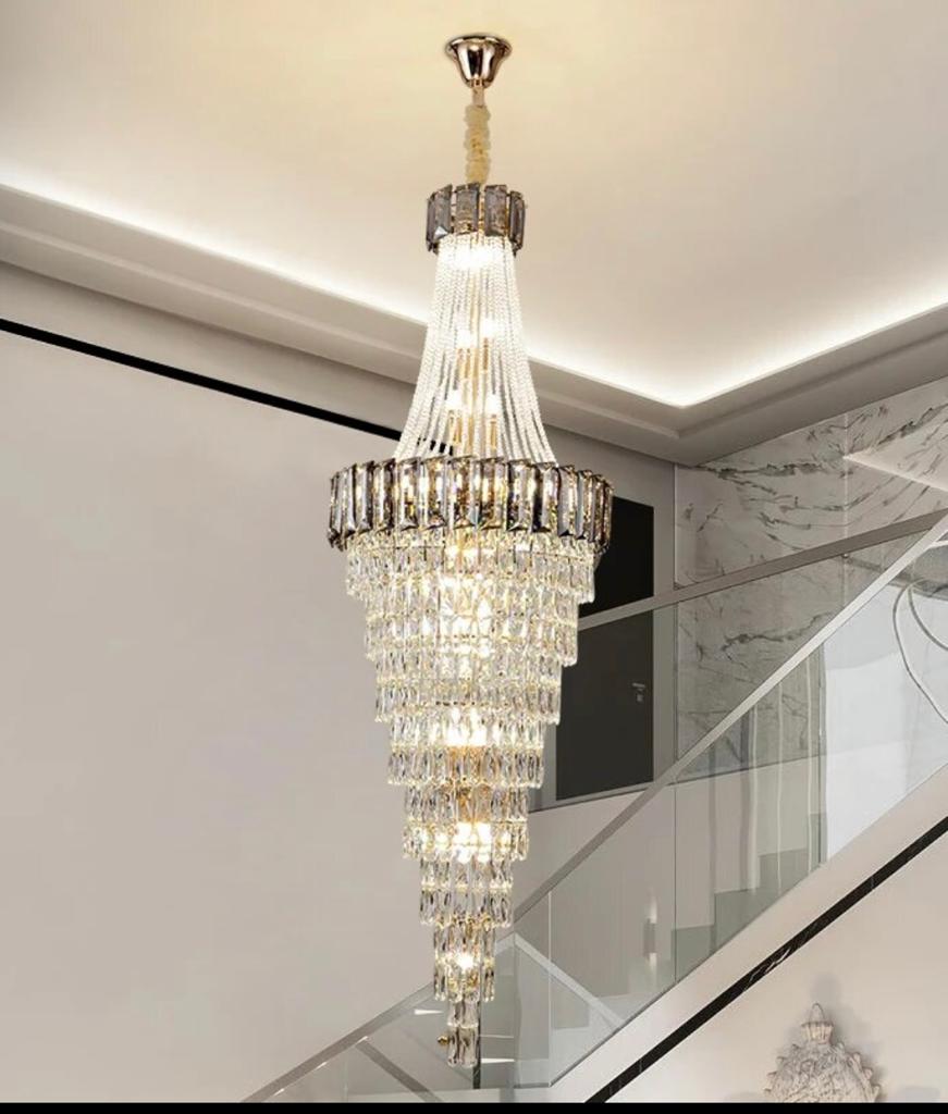 2023 New Duplex Crystal Chandelier