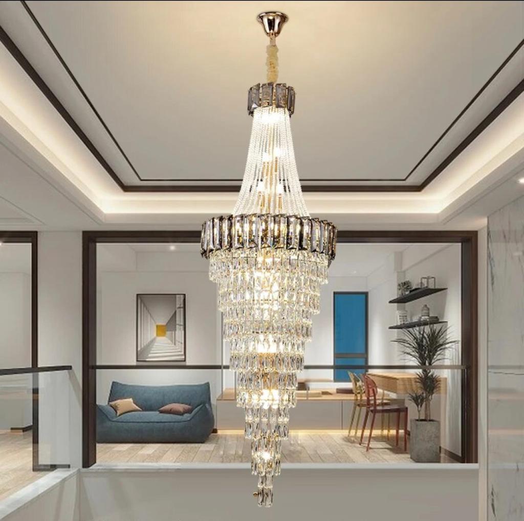 2023 New Duplex Crystal Chandelier