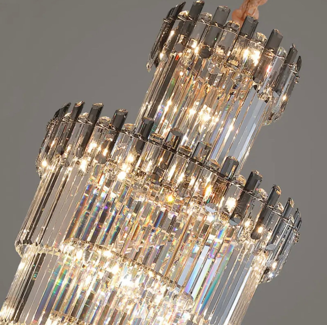 Large Luxury Crystal Villa Chandelier