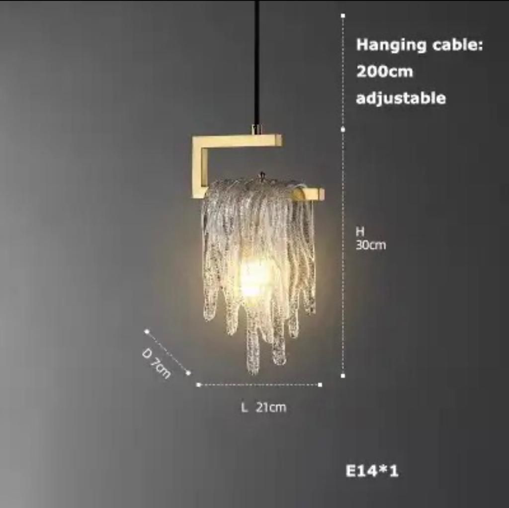 Icicle Glass Pendant Lighting