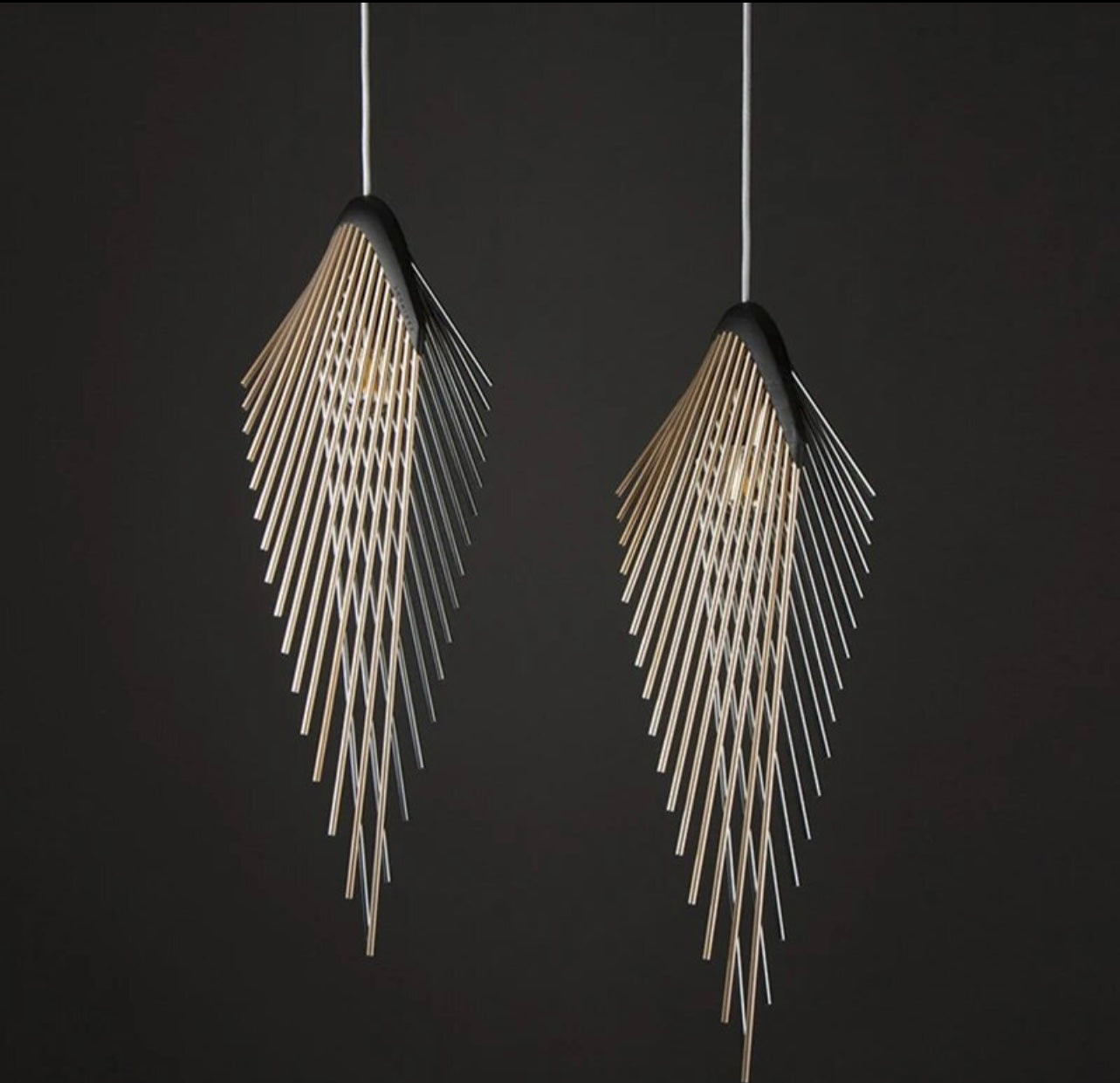 Iron Bird Wings Pendant Lighting