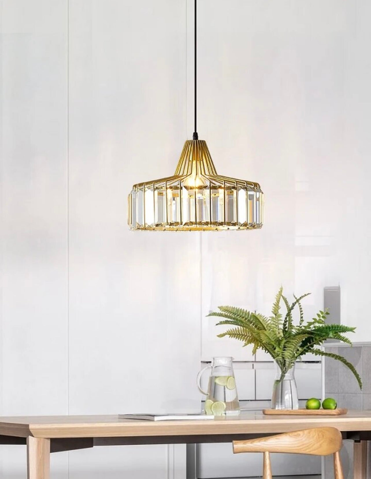 Modern Iron Crystal Chandelier light