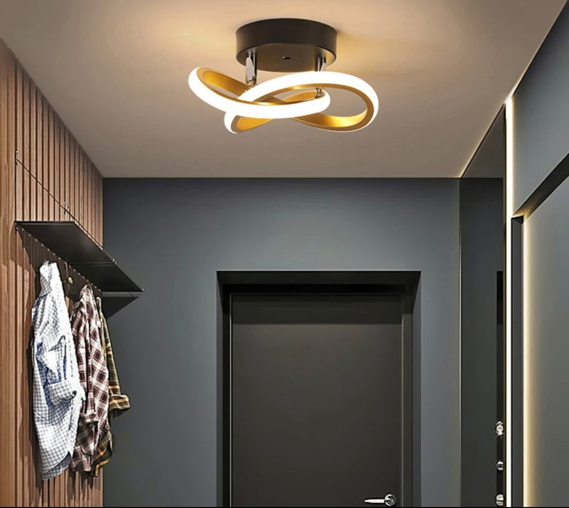 Modern Swirl LED Ceiling Lights