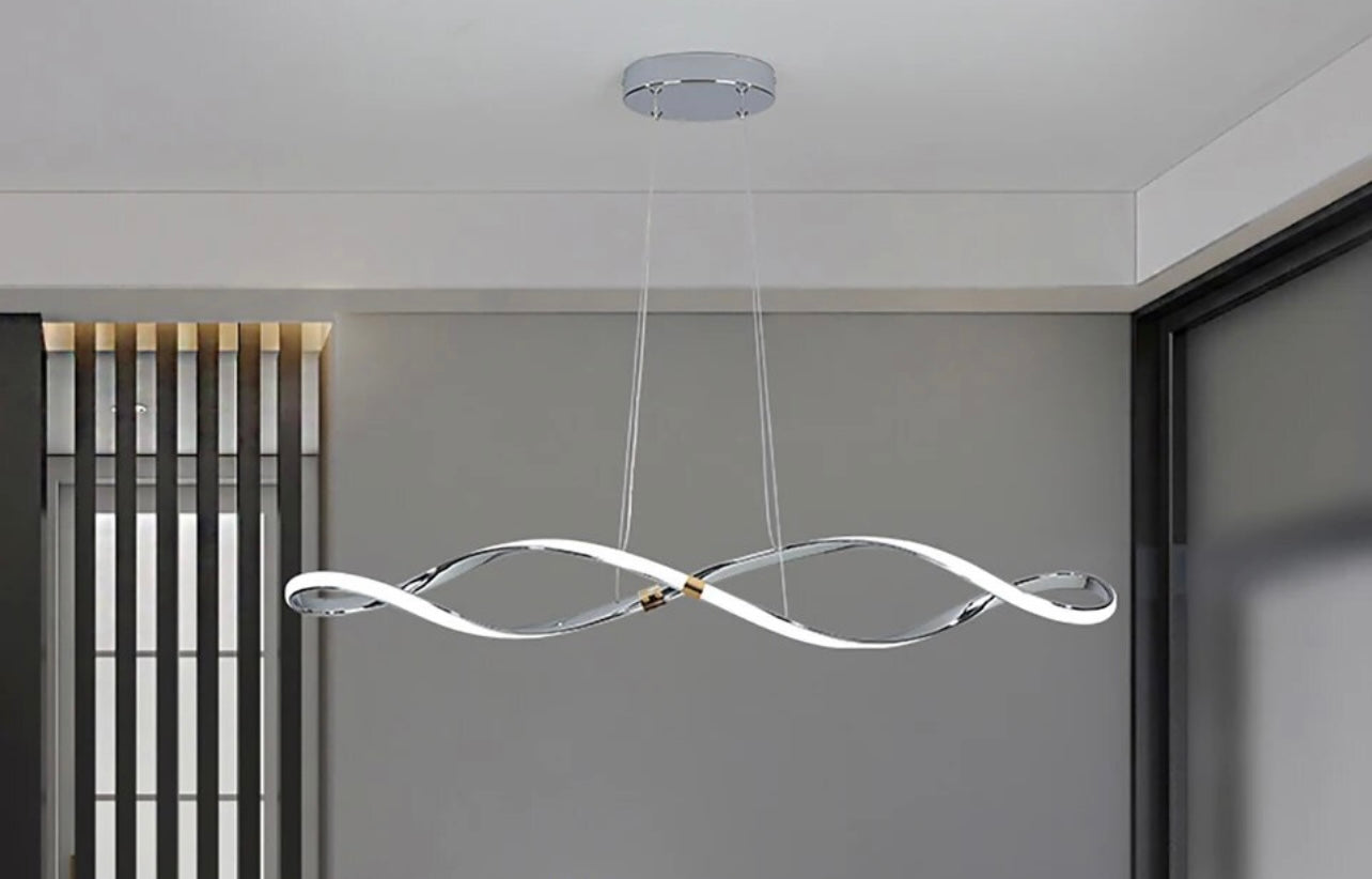 Modern Twisted Pendant Lighting