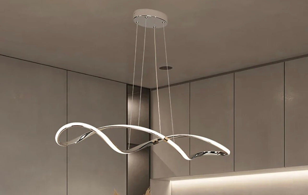 Modern Twisted Pendant Lights