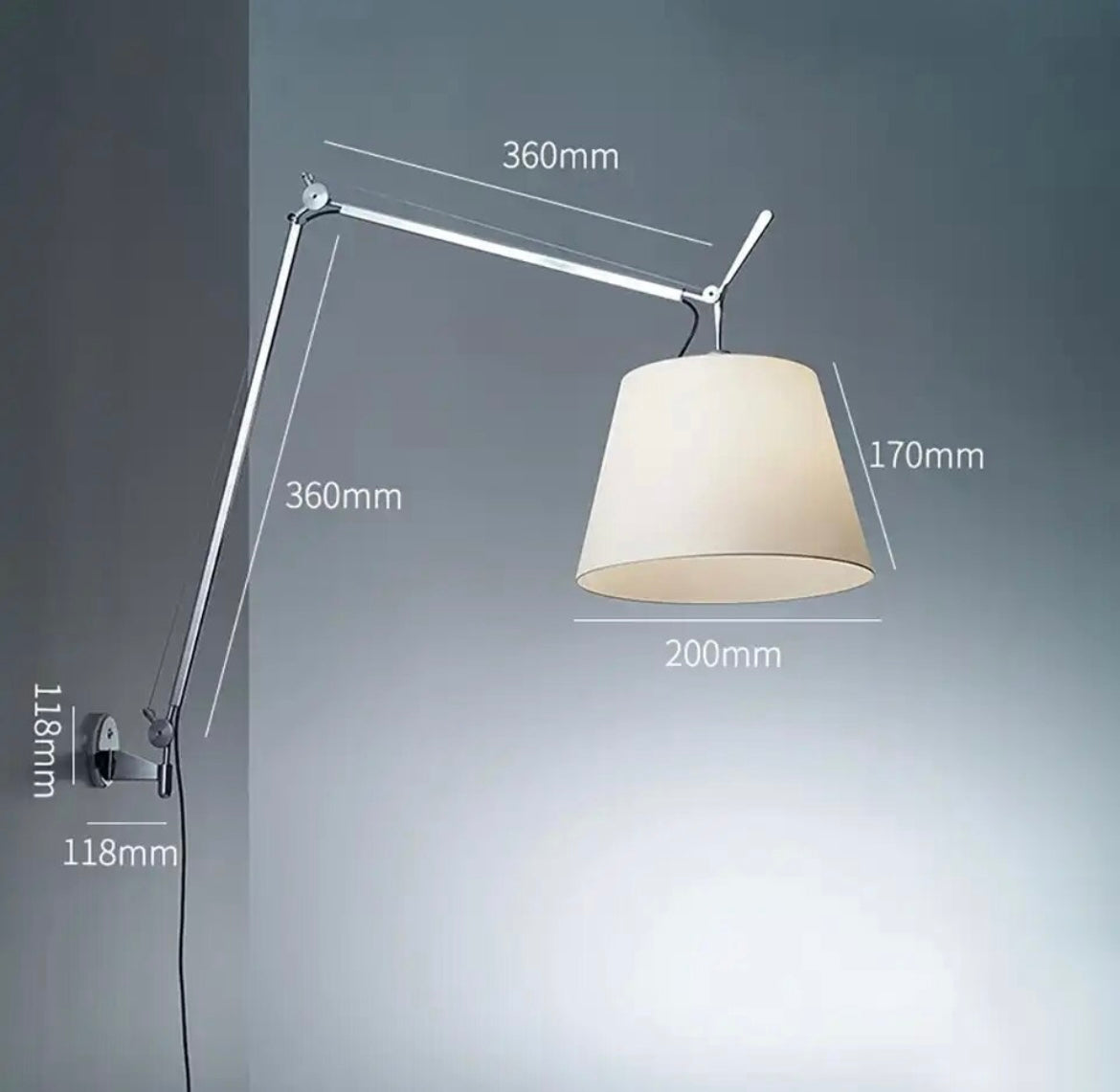 Modern Wall Lighting Tolomeo 