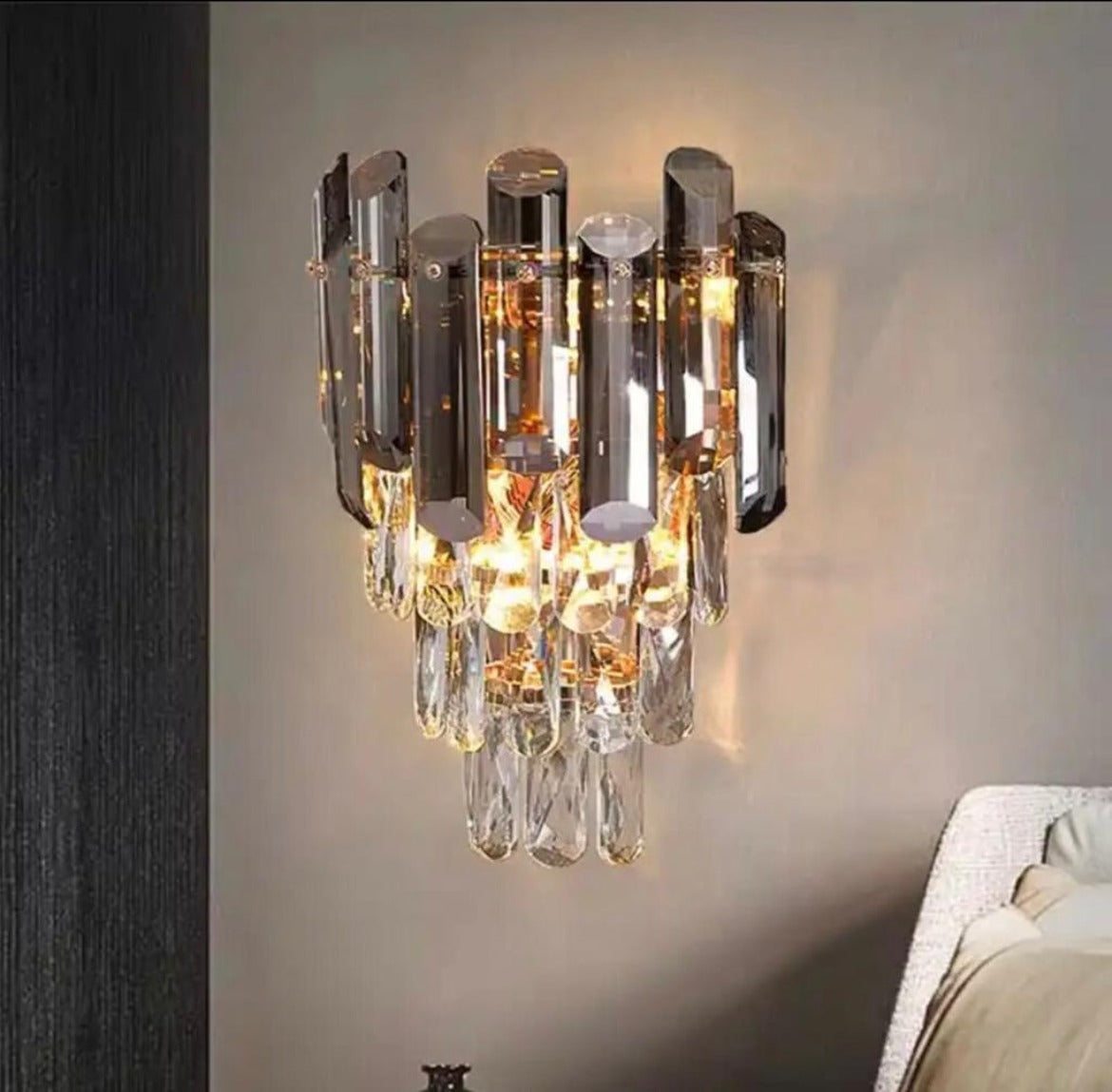 New Crystal Modern Wall Light