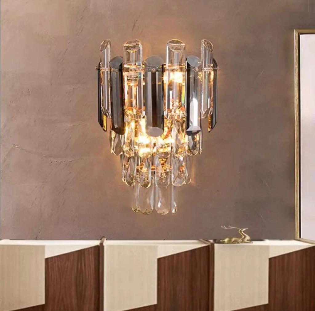 New Crystal Modern Wall Lights