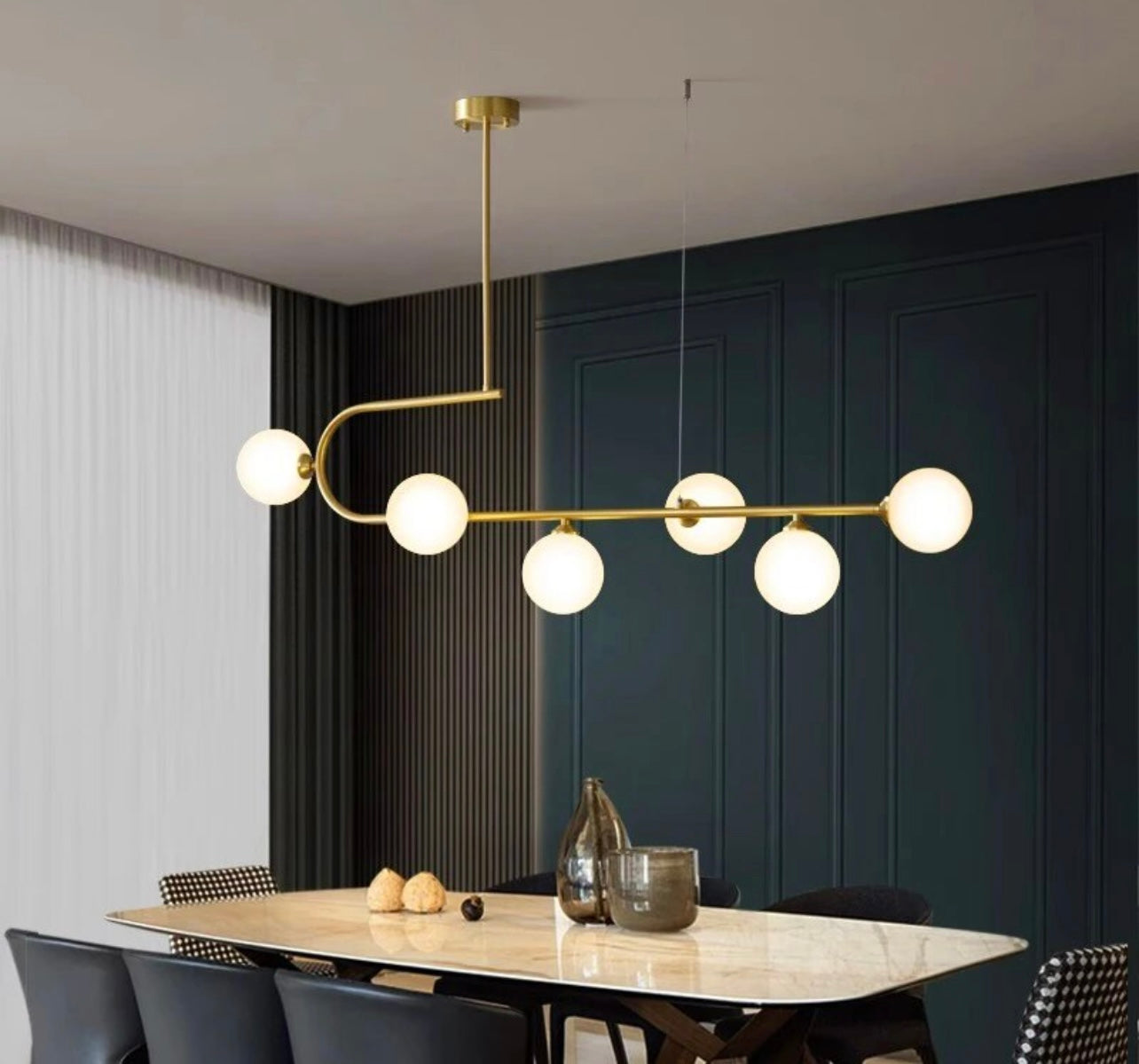 Nordic Curved Pendant Lights