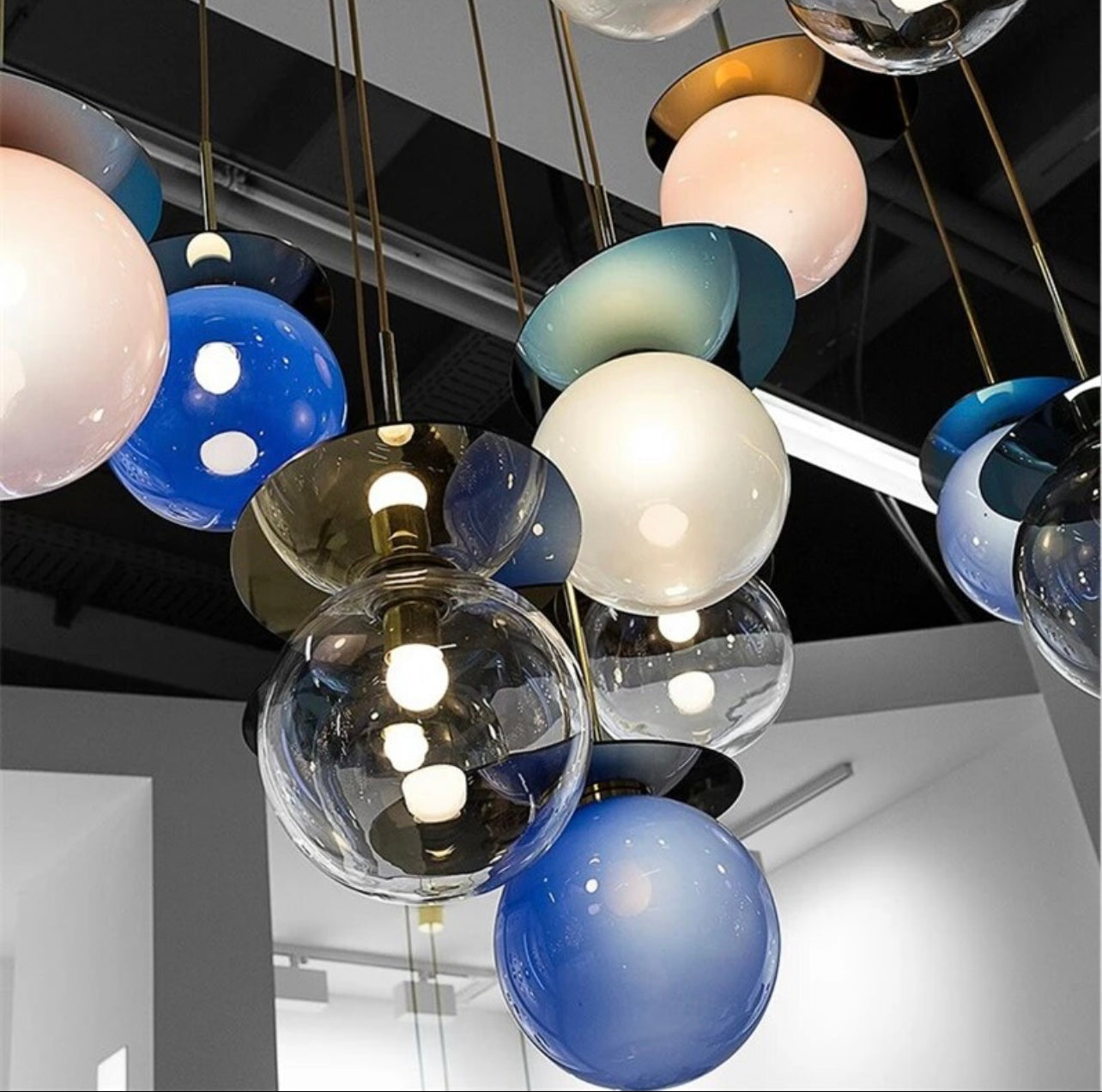 Personality Flying Saucer Pendant Lights