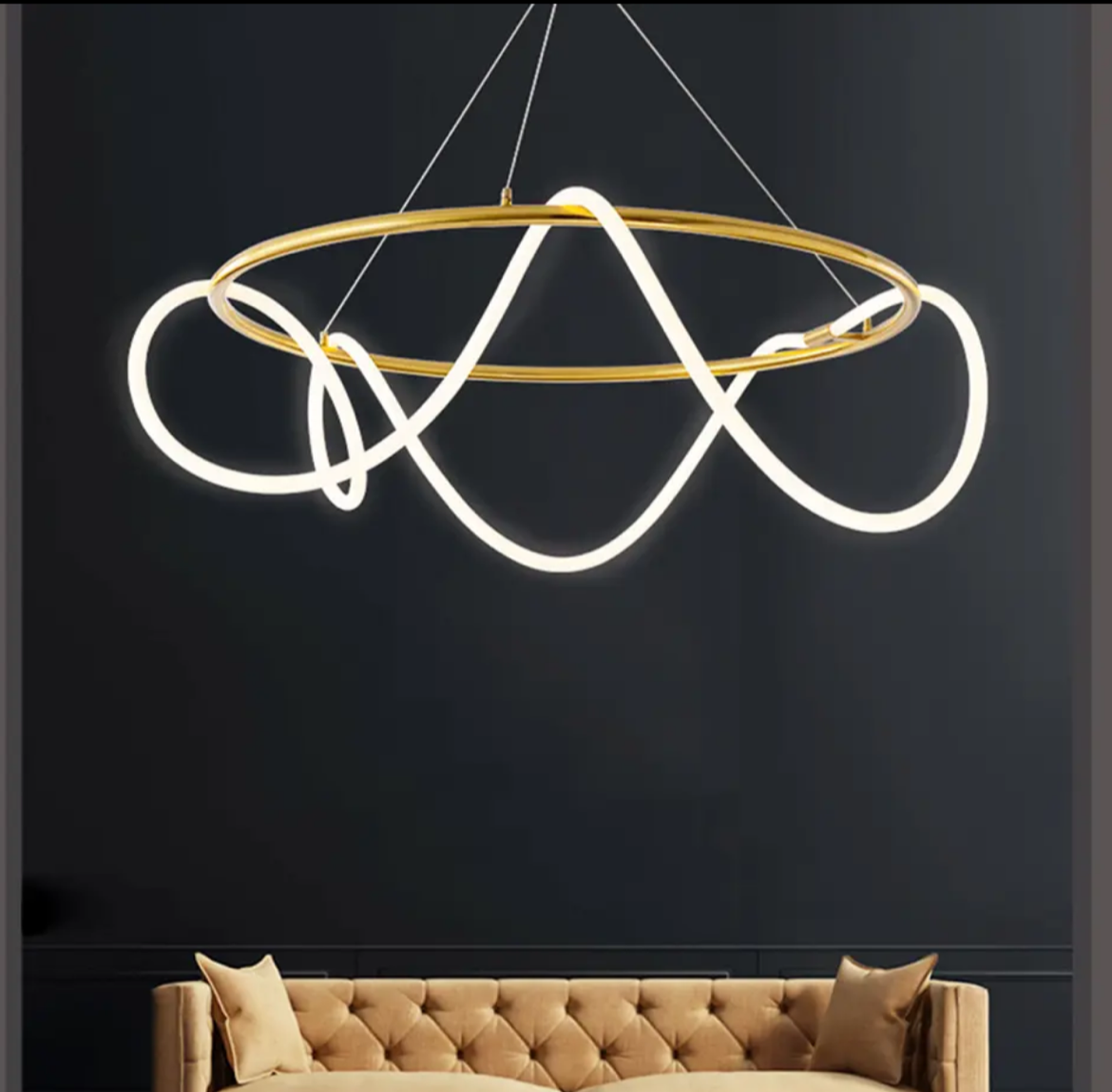 Postmodern Line Pendant Light