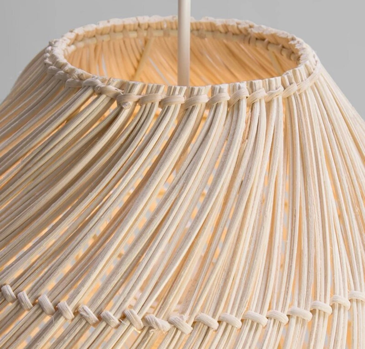 Retro Rattan Handmade Pendant lighting