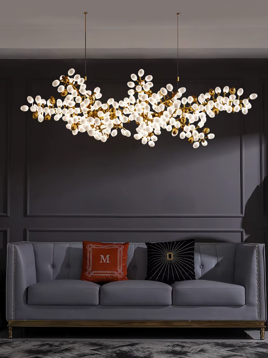 Modern Decorative Grape Vine Chandelier