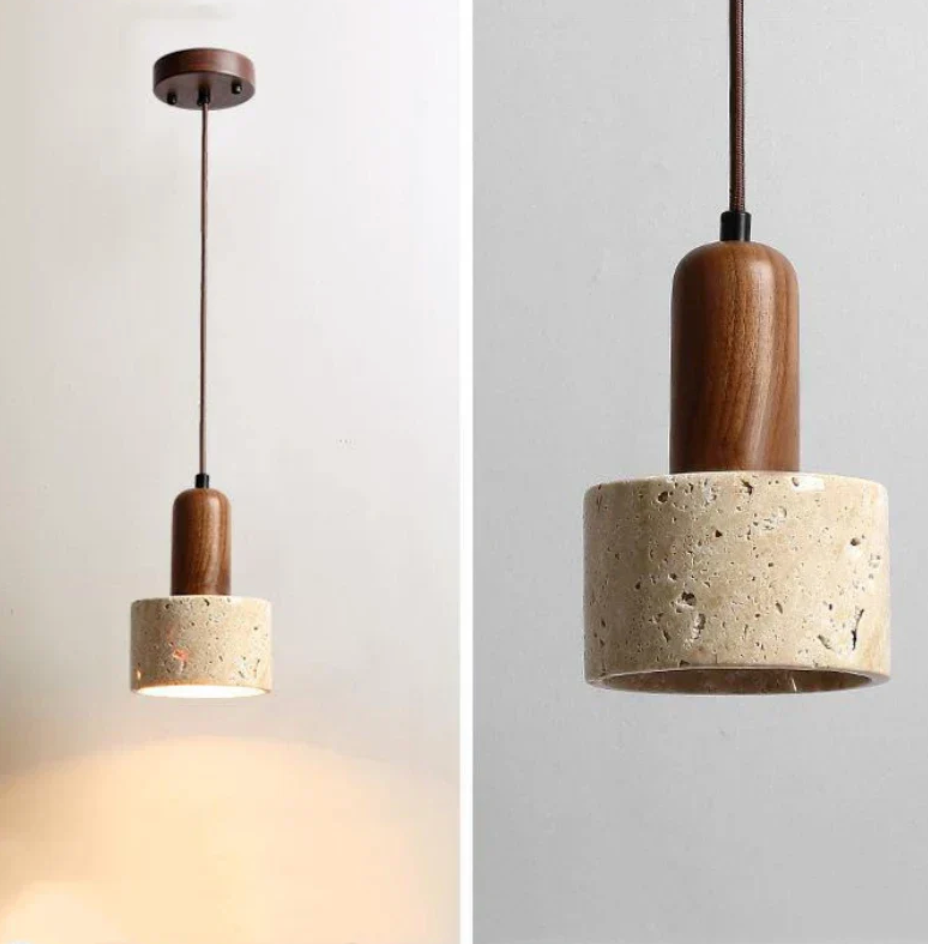 Stone Tea lights Pendant Lights