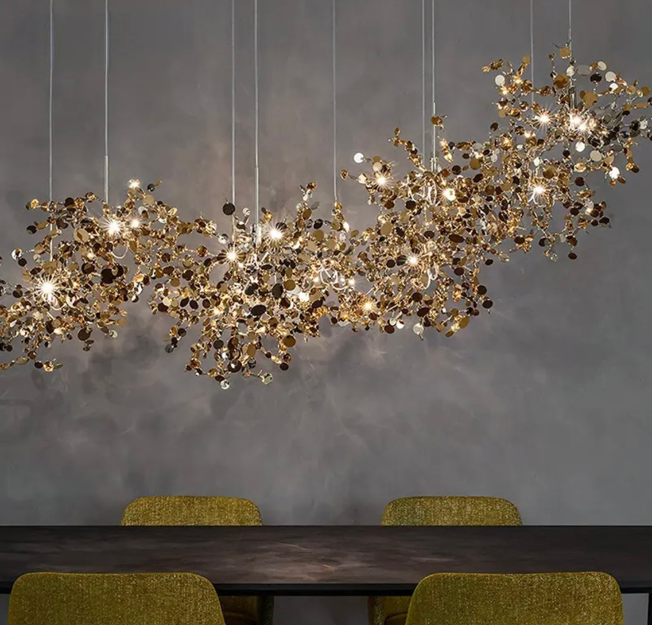 Stylish Suspended Sequin Pendant Lights