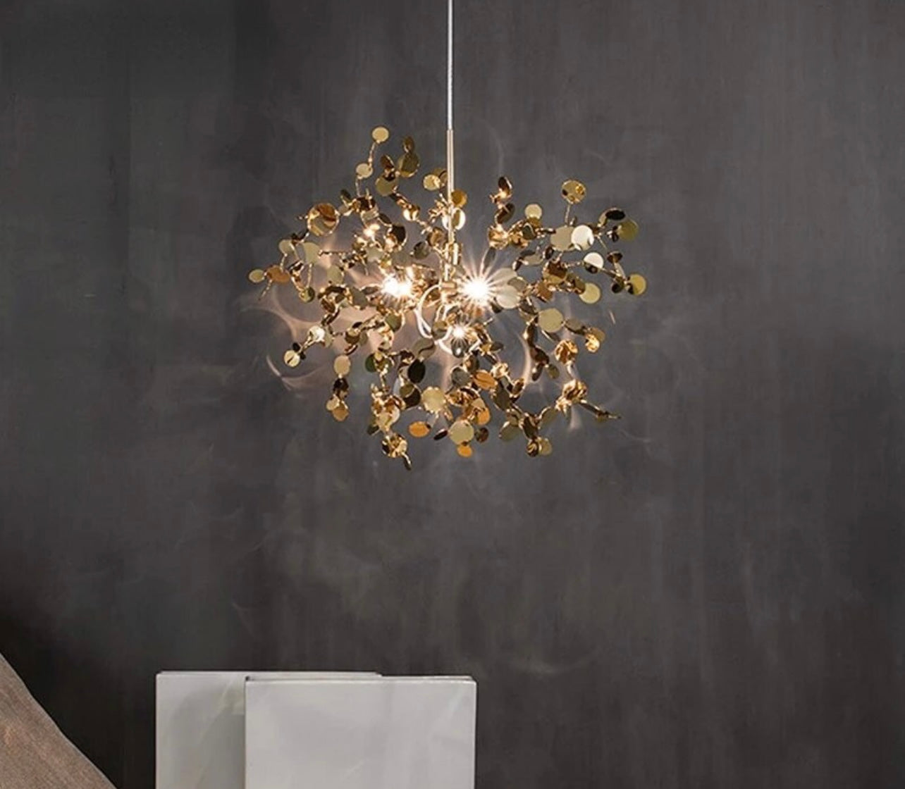 Suspended Sequin Pendant Lighting