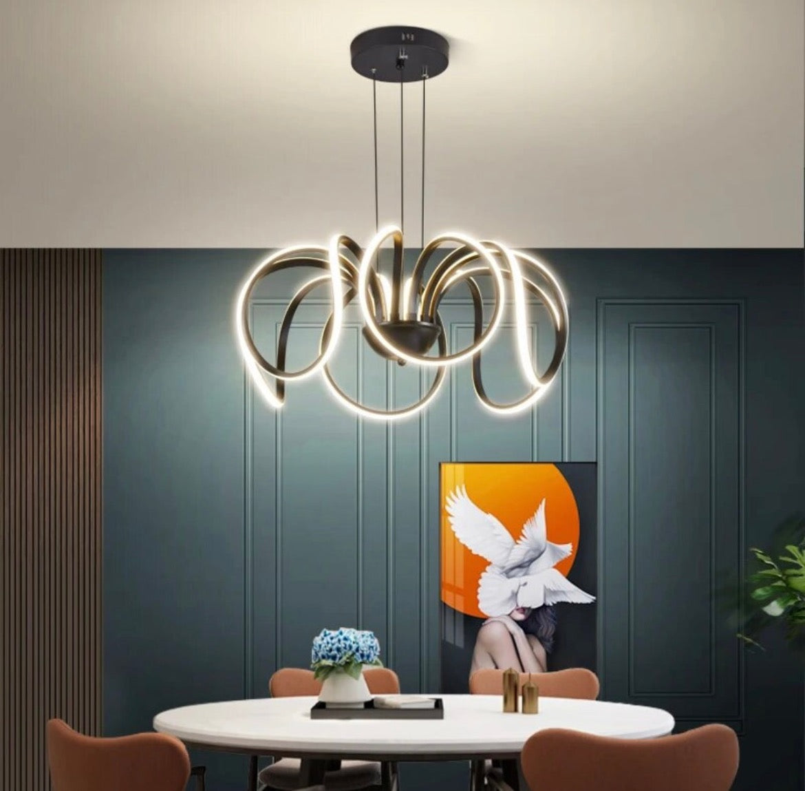 Unique Nordic Chandelier Lamp