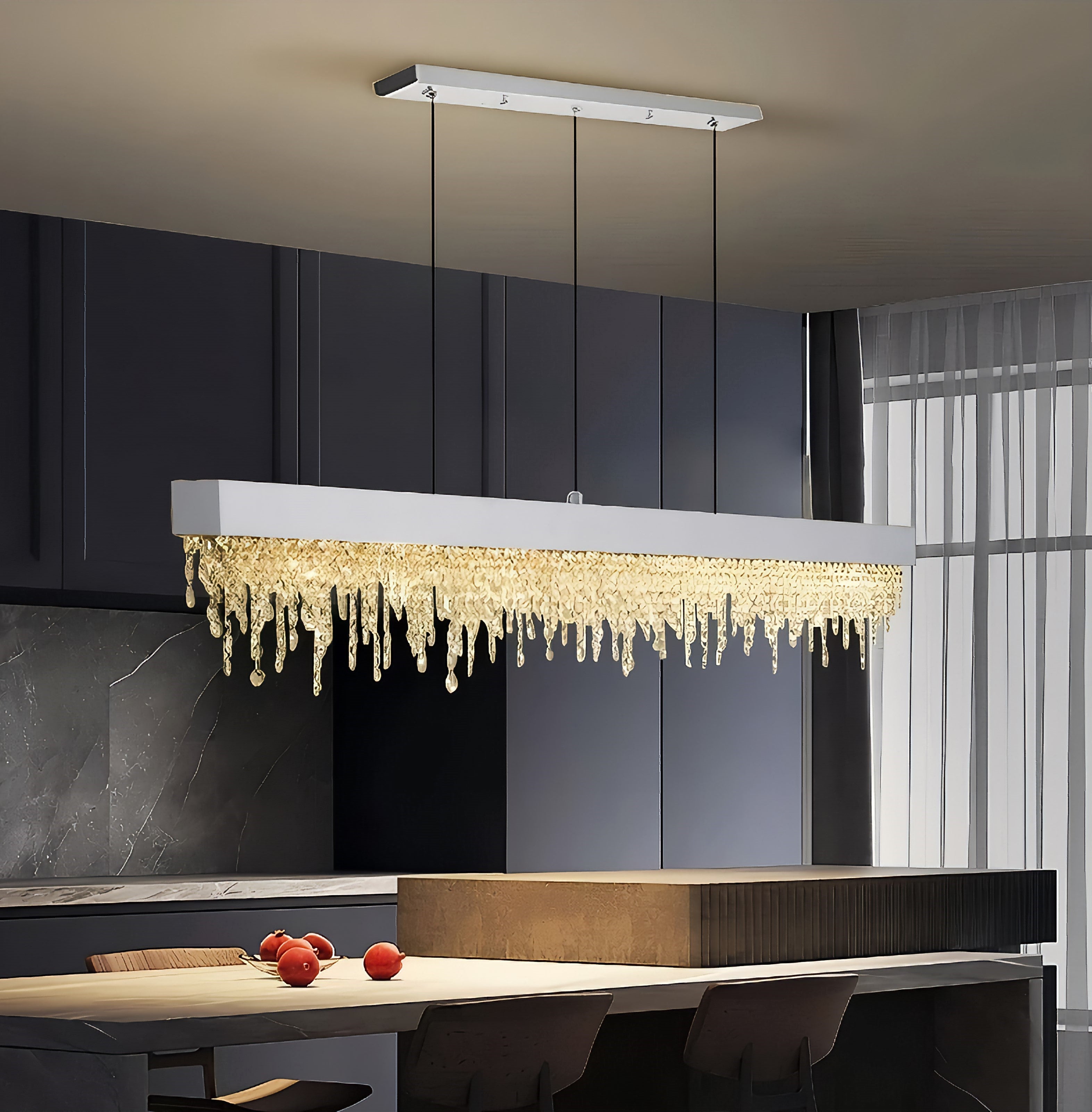 Modern Crystal LED Chandelier